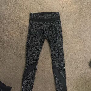 lululemon athletica Black and White Leggings